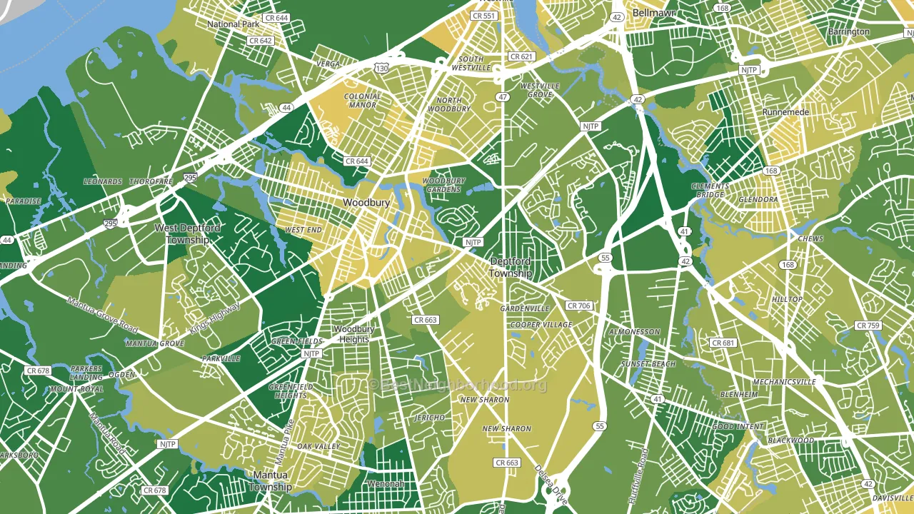 08096, NJ block-group voter-turnout map