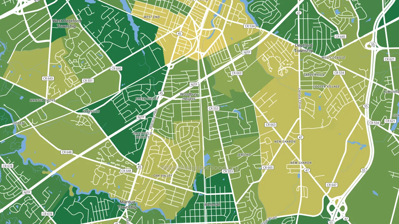 08097, NJ block-group voter-turnout map