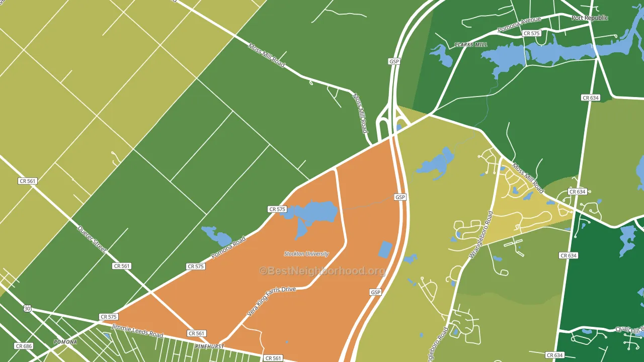 08240, NJ block-group voter-turnout map