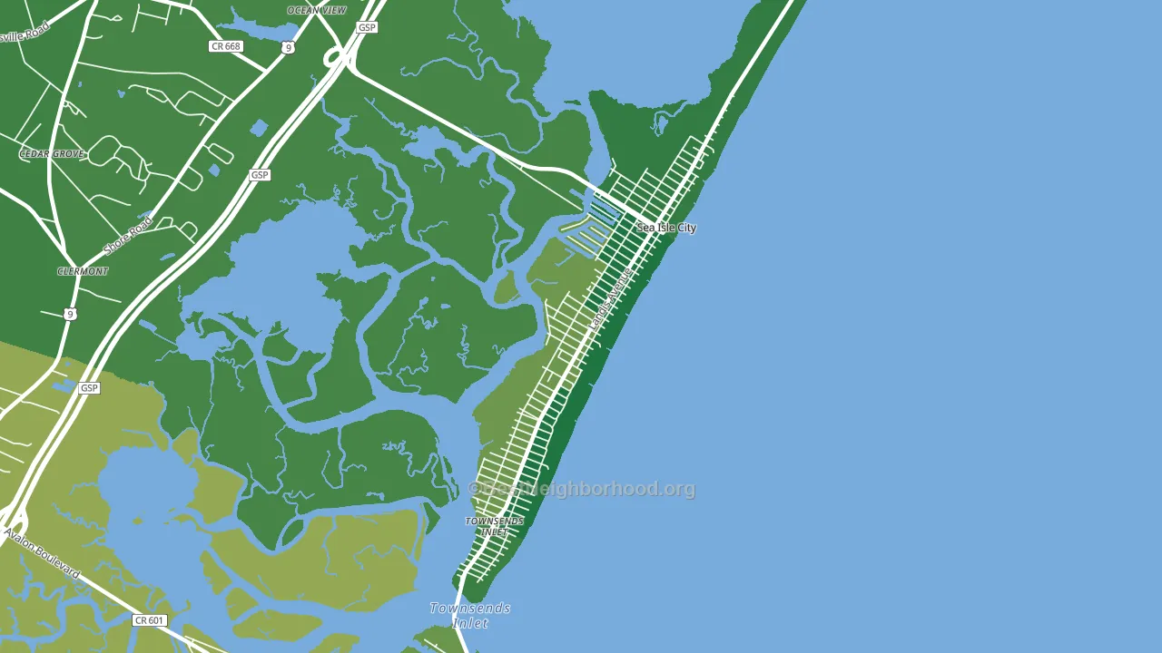 08243, NJ block-group voter-turnout map