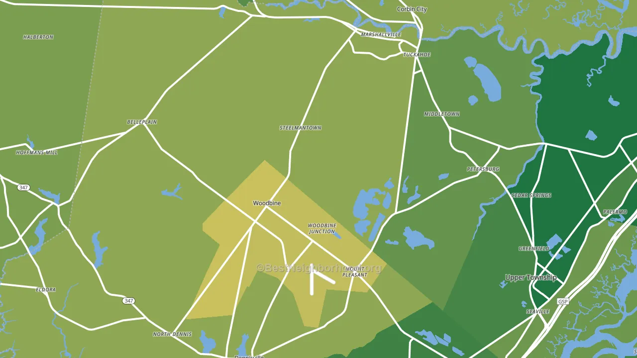 08270, NJ block-group voter-turnout map