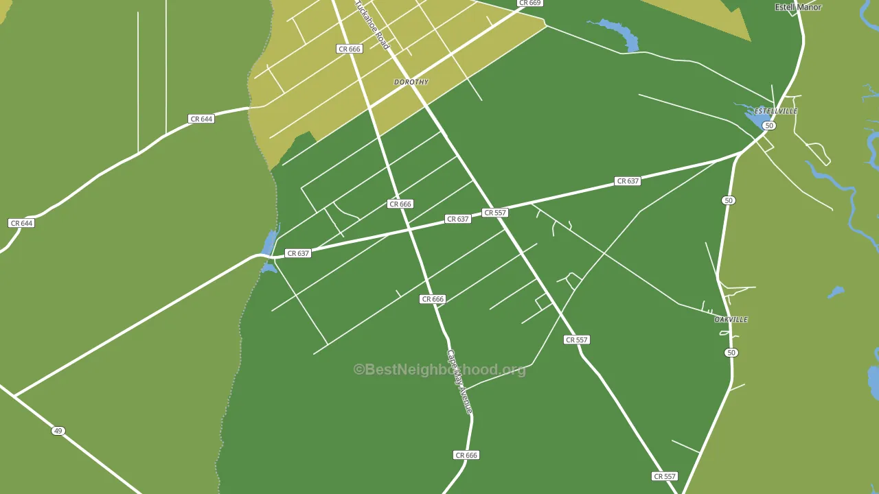 08319, NJ block-group voter-turnout map