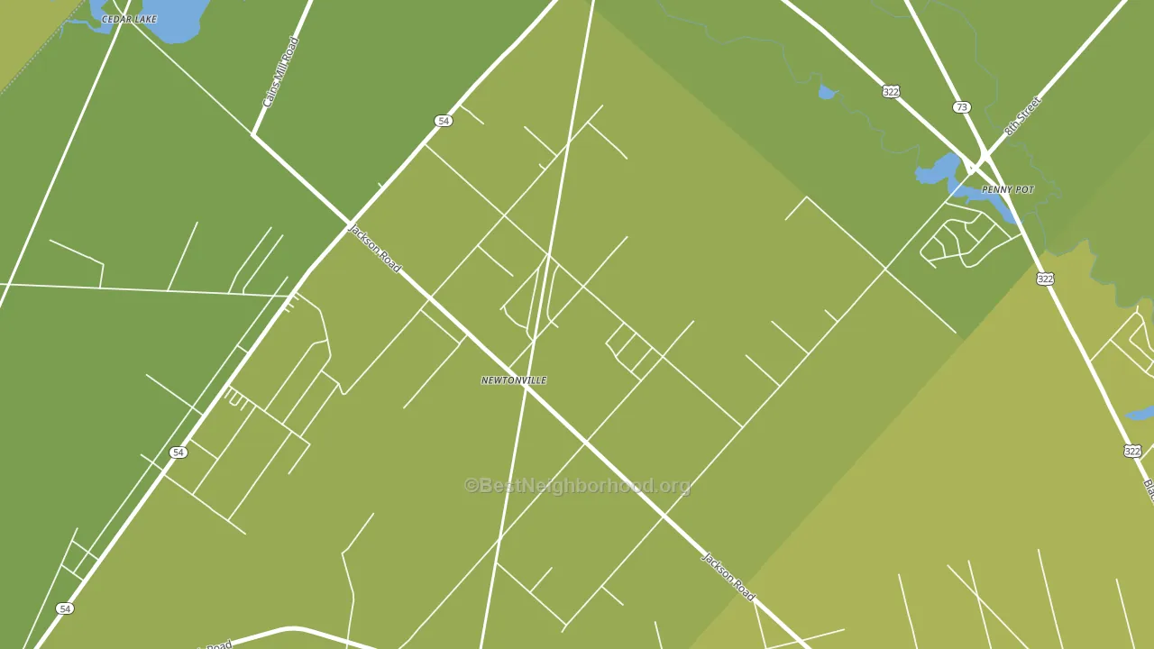 08346, NJ block-group voter-turnout map