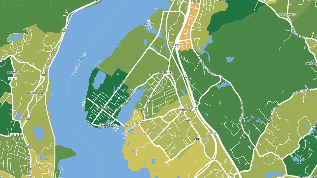 10511, NY block-group voter-turnout map