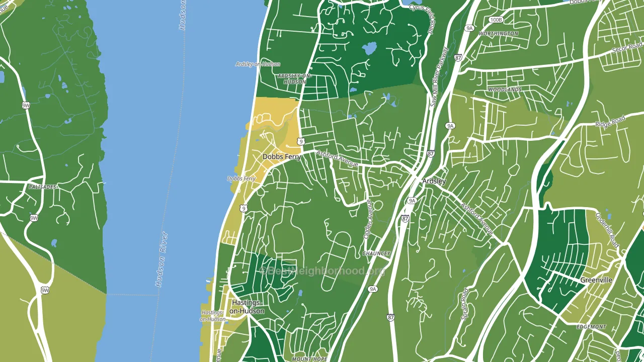 10522, NY block-group voter-turnout map