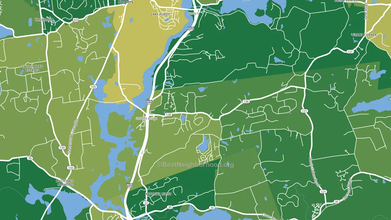 10526, NY block-group voter-turnout map