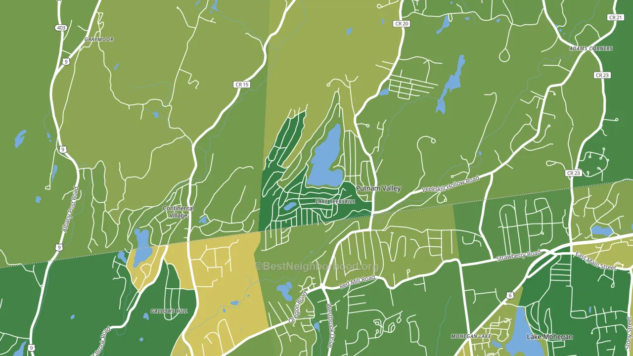 10537, NY block-group voter-turnout map