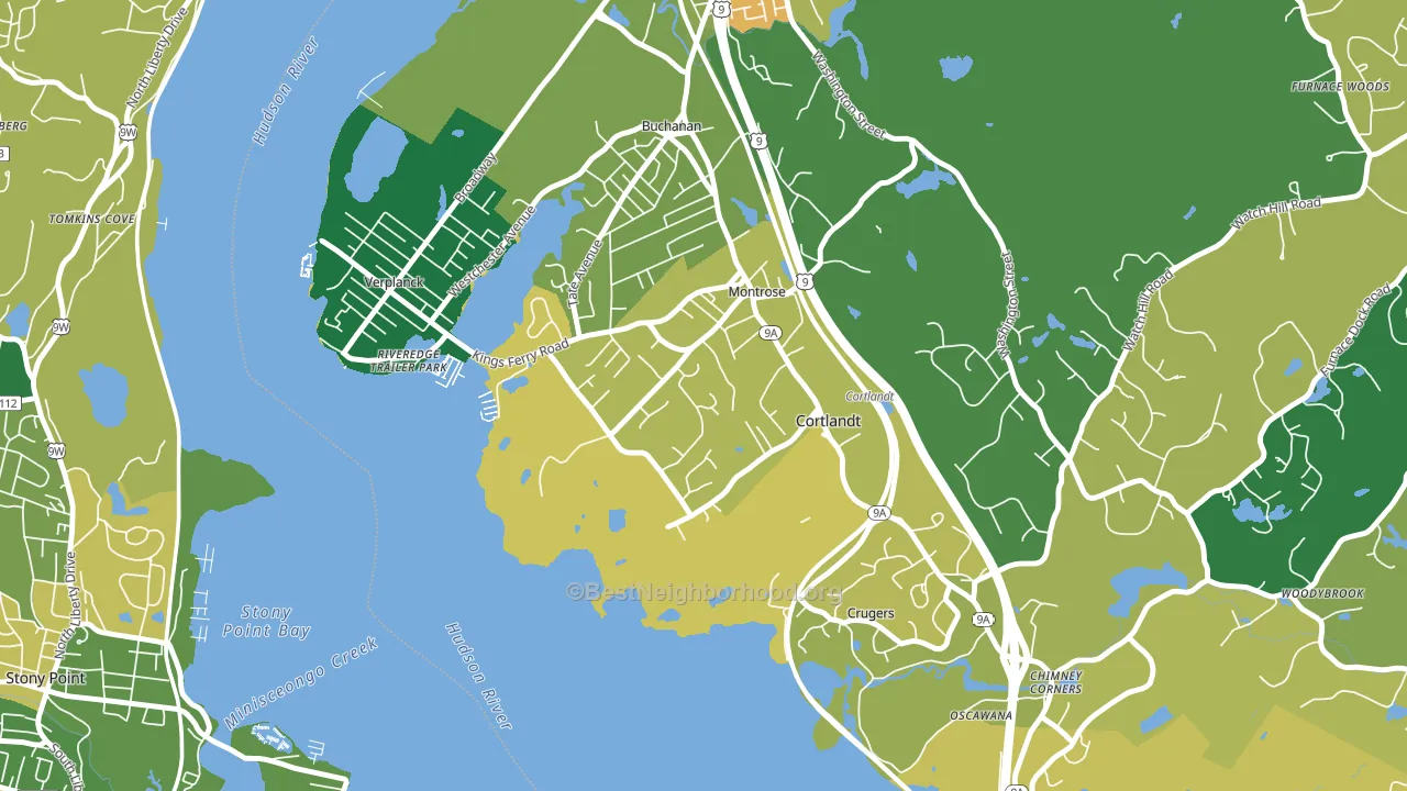 10548, NY block-group voter-turnout map