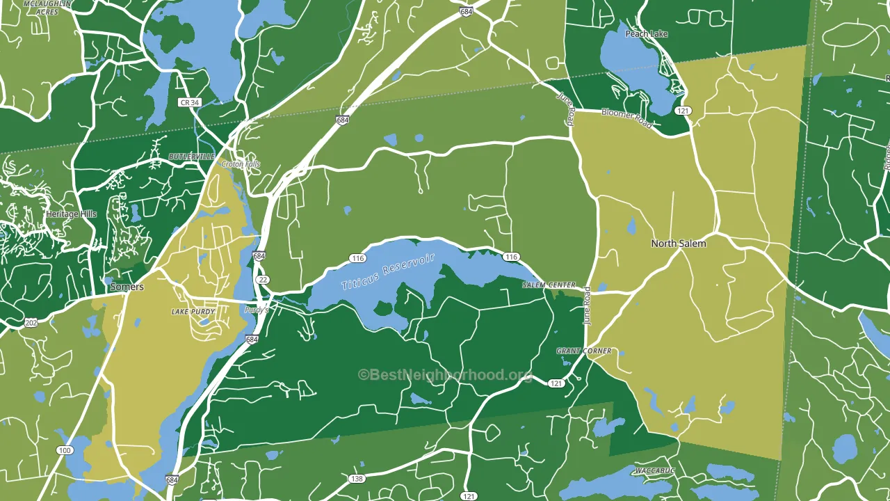 10560, NY block-group voter-turnout map