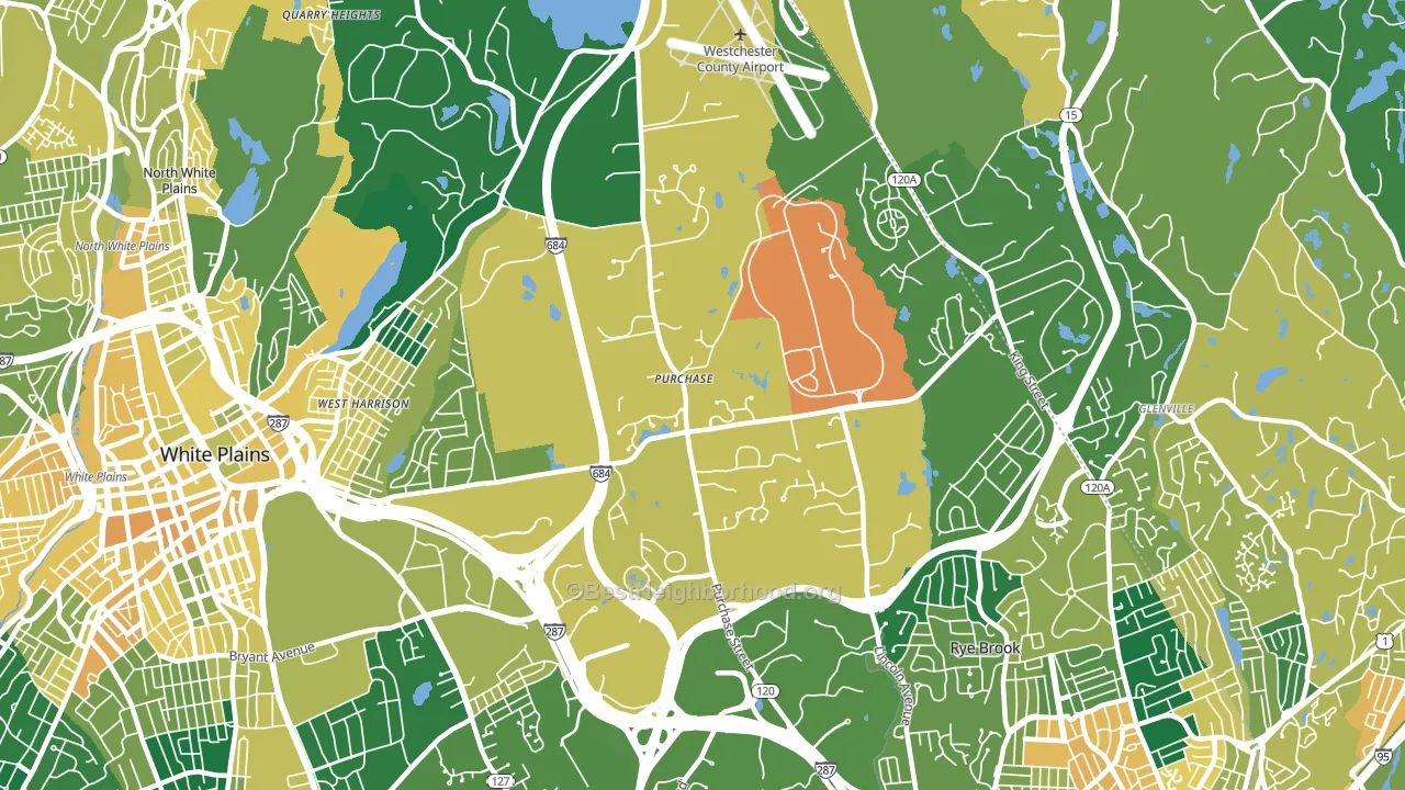 10577, NY block-group voter-turnout map