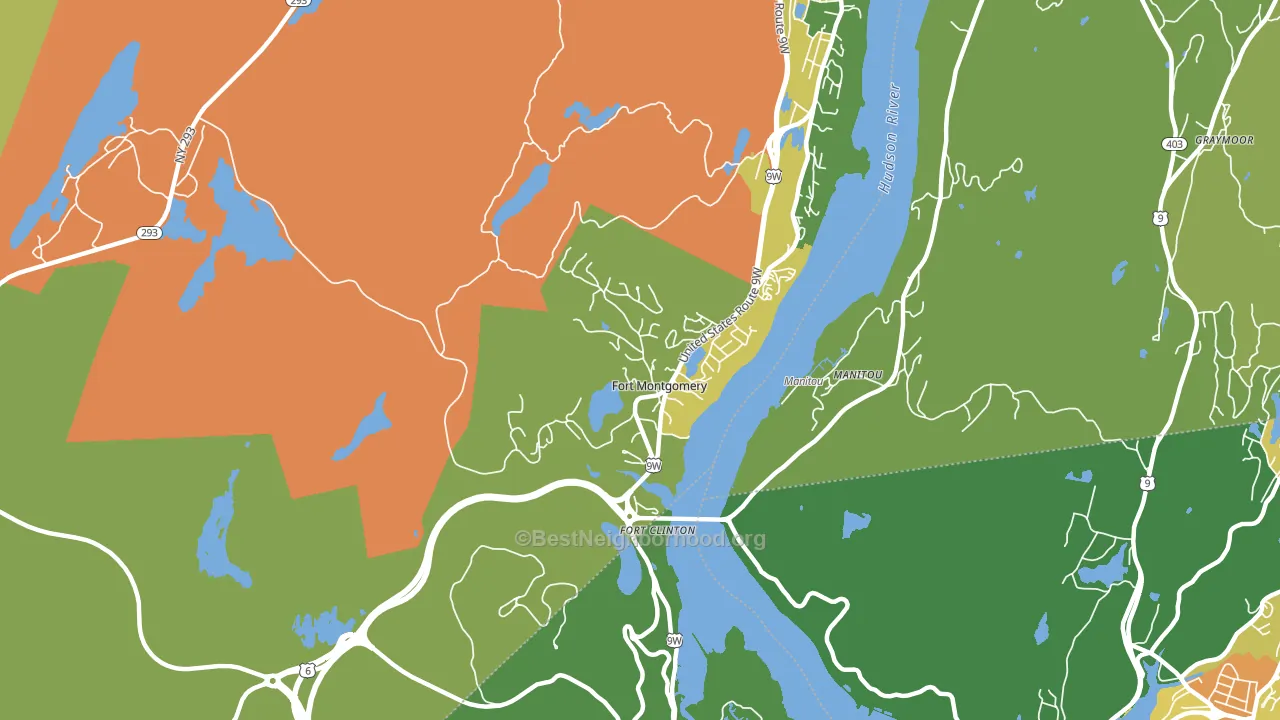 10922, NY block-group voter-turnout map