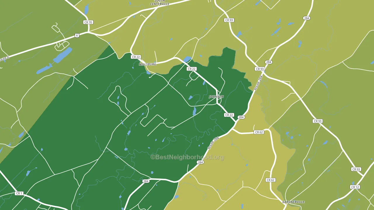 10933, NY block-group voter-turnout map