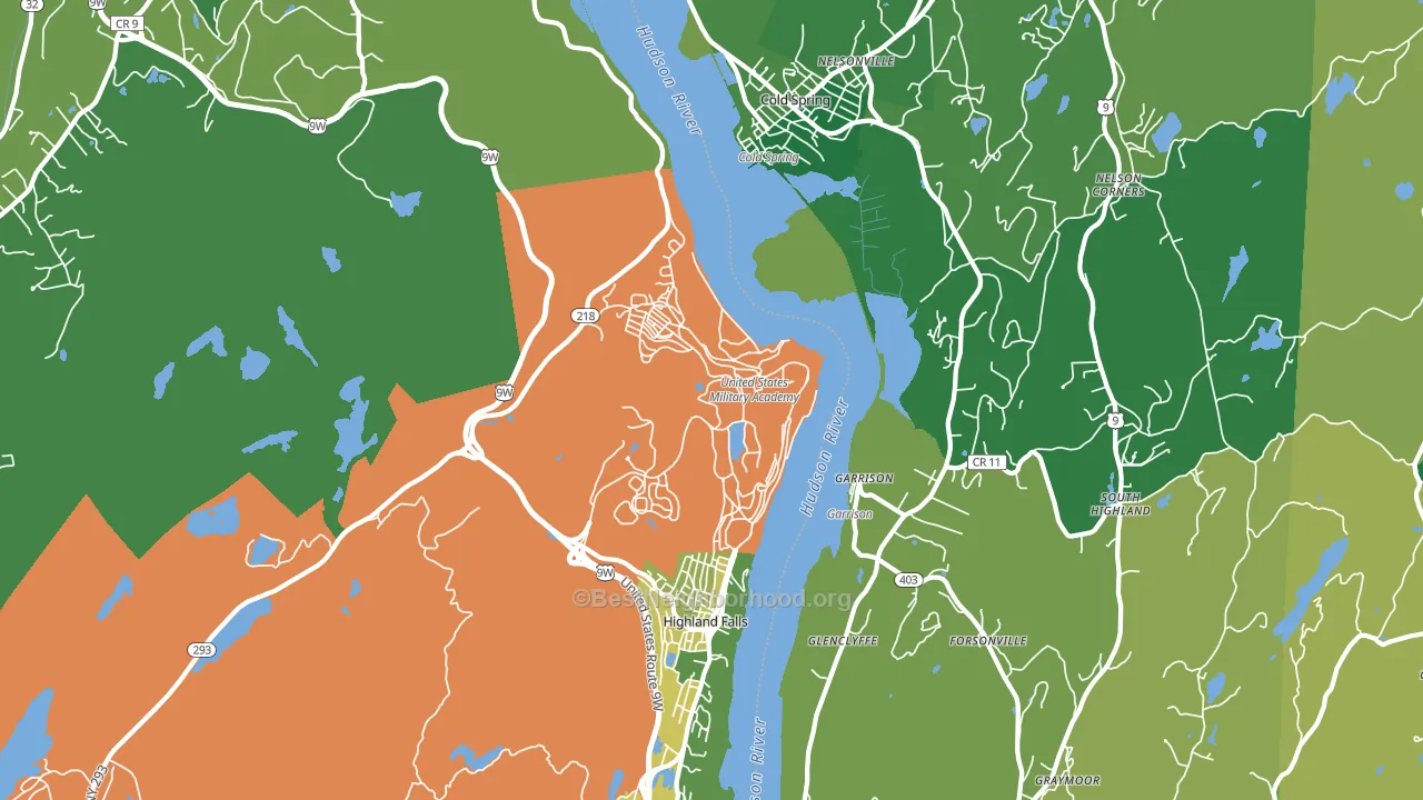 10996, NY block-group voter-turnout map