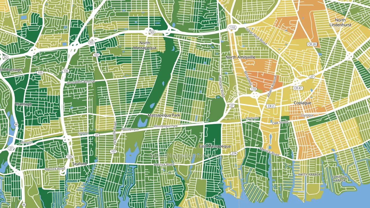 11762, NY block-group voter-turnout map