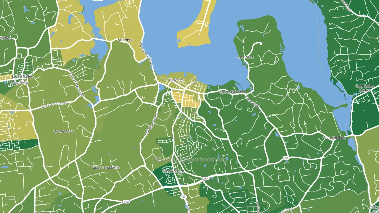 11771, NY block-group voter-turnout map