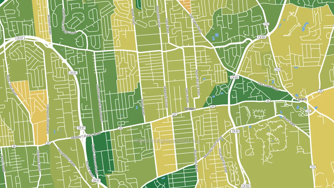 11784, NY block-group voter-turnout map