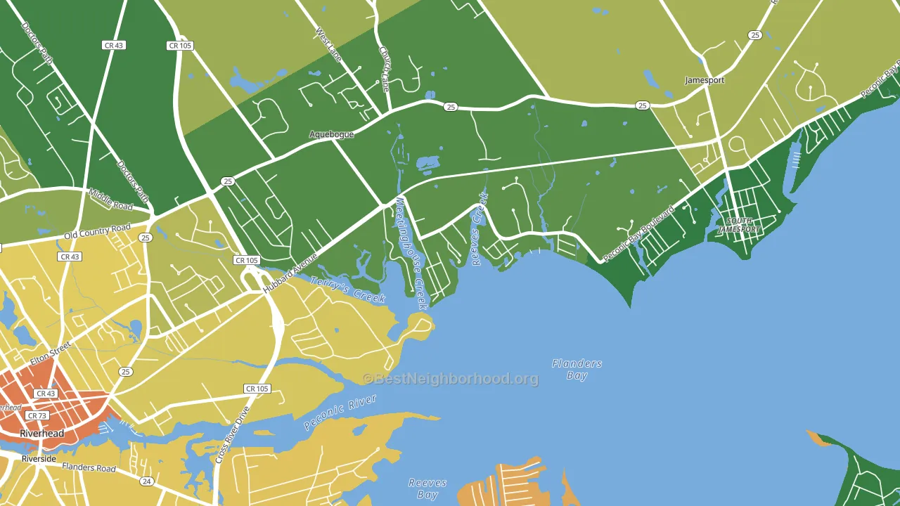 11931, NY block-group voter-turnout map
