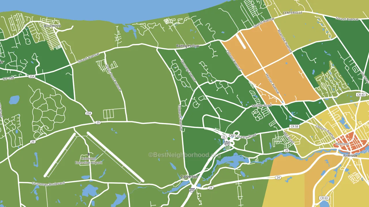 11933, NY block-group voter-turnout map