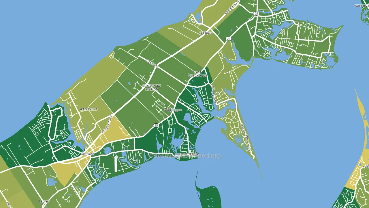 11935, NY block-group voter-turnout map