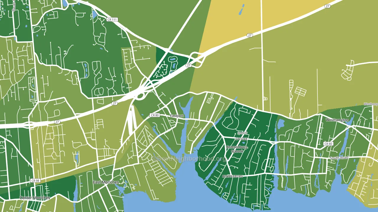 11941, NY block-group voter-turnout map