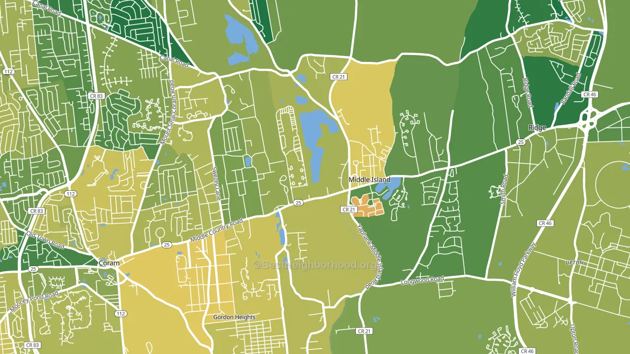 11953, NY block-group voter-turnout map