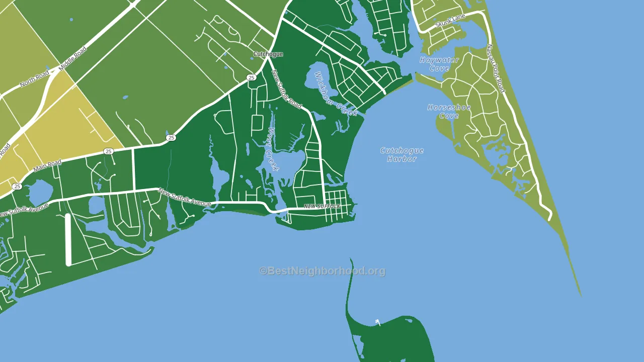 11956, NY block-group voter-turnout map