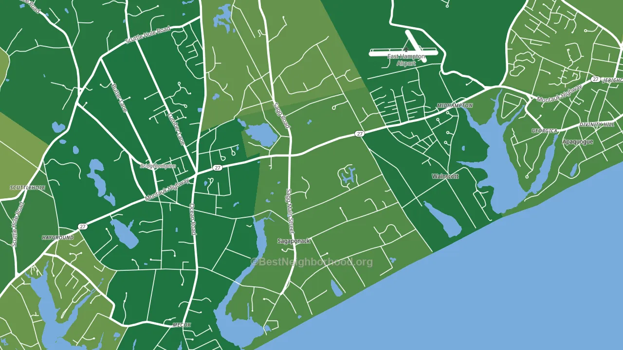 11962, NY block-group voter-turnout map