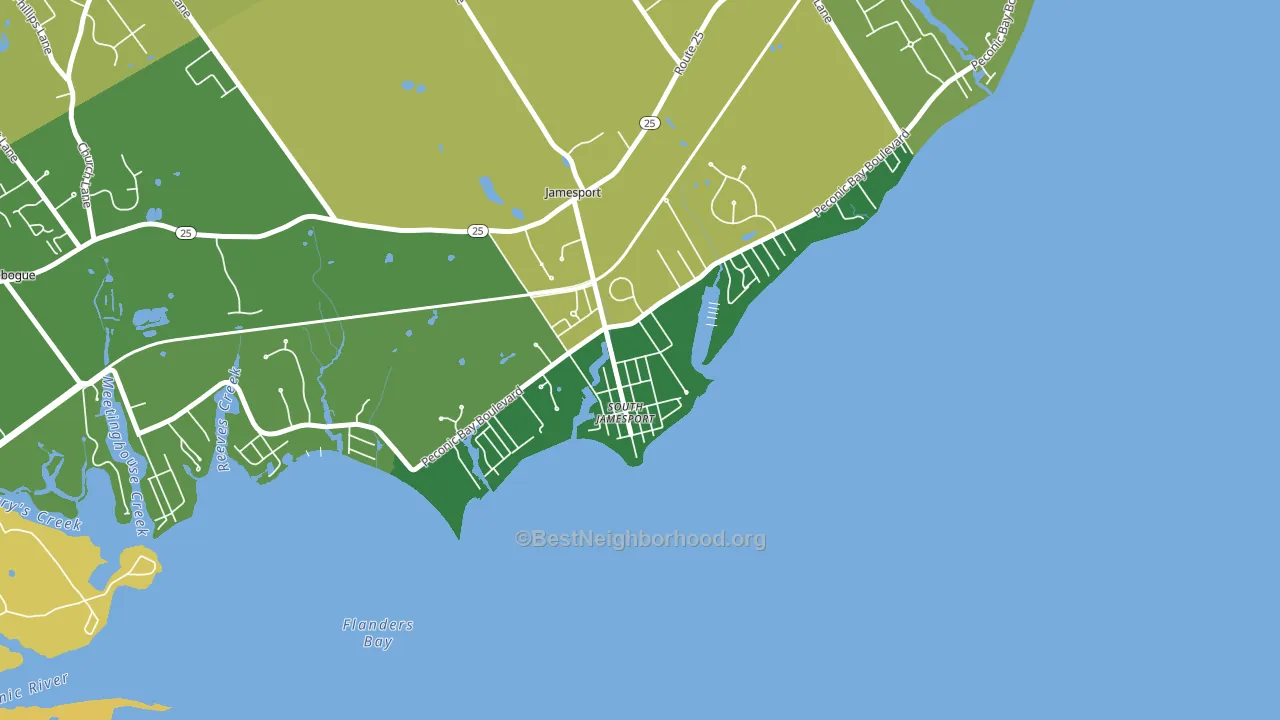 11970, NY block-group voter-turnout map
