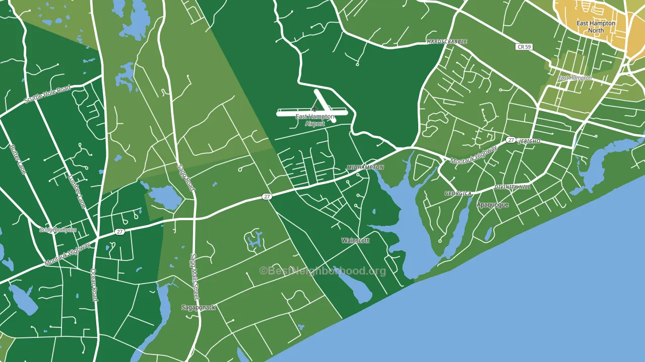 11975, NY block-group voter-turnout map