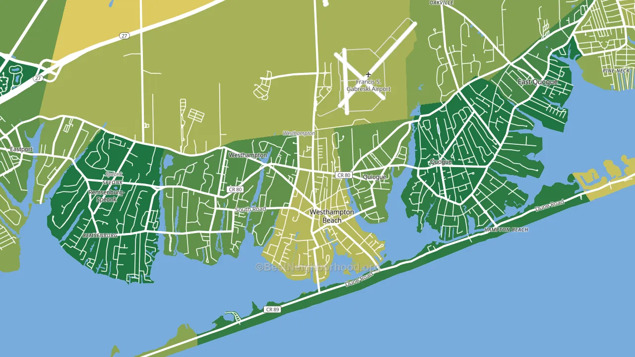 11978, NY block-group voter-turnout map