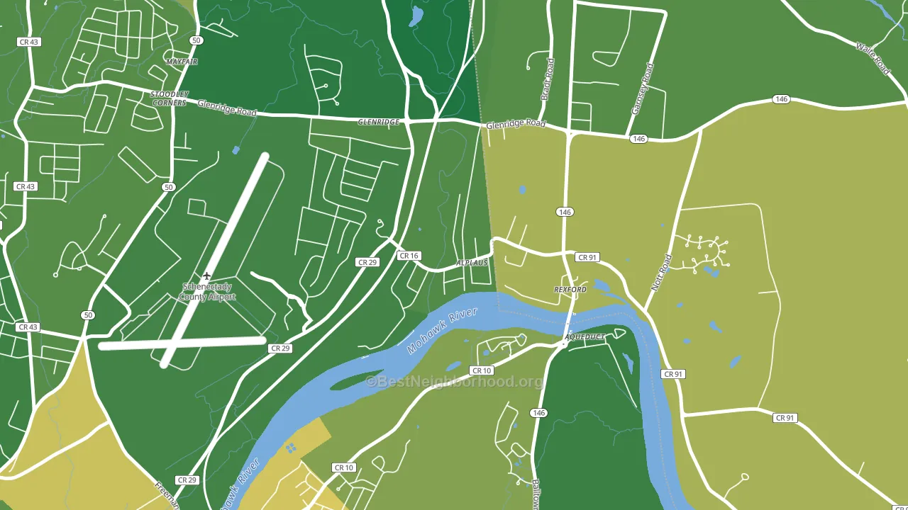 12008, NY block-group voter-turnout map