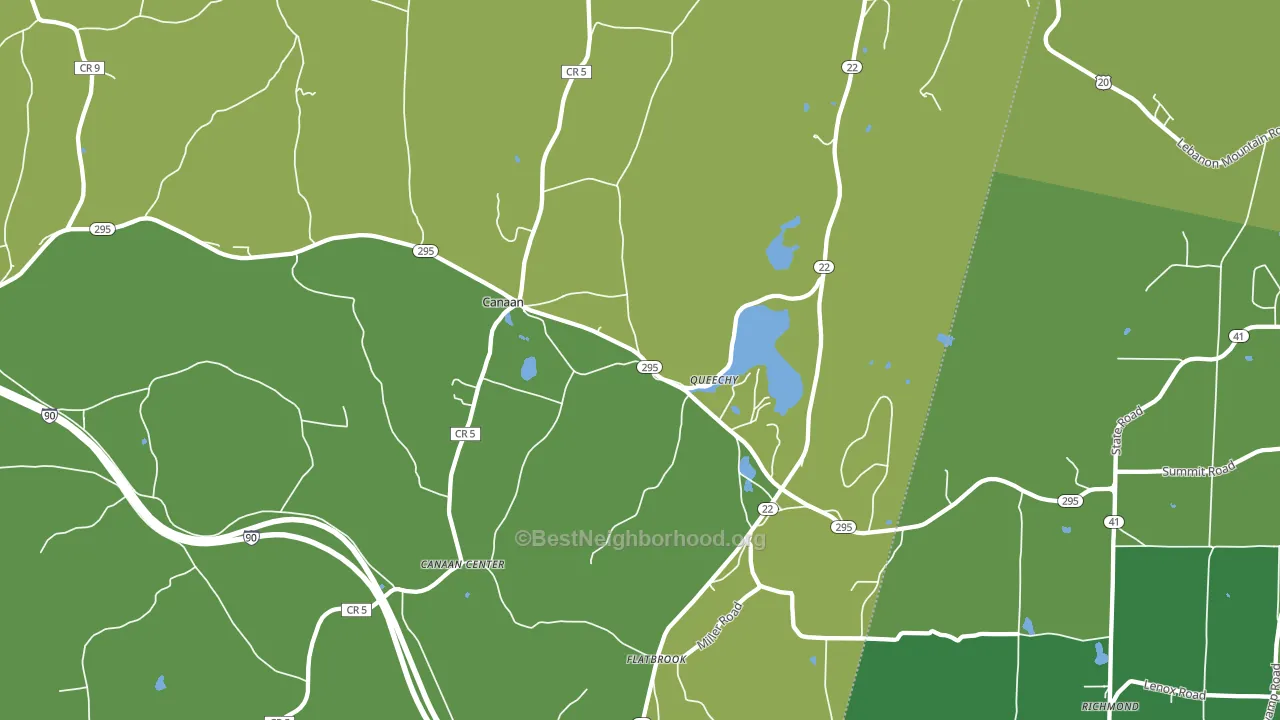 12029, NY block-group voter-turnout map