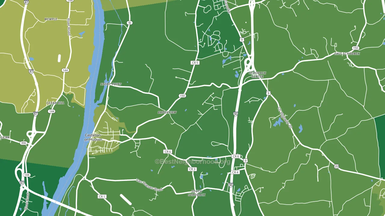 12033, NY block-group voter-turnout map