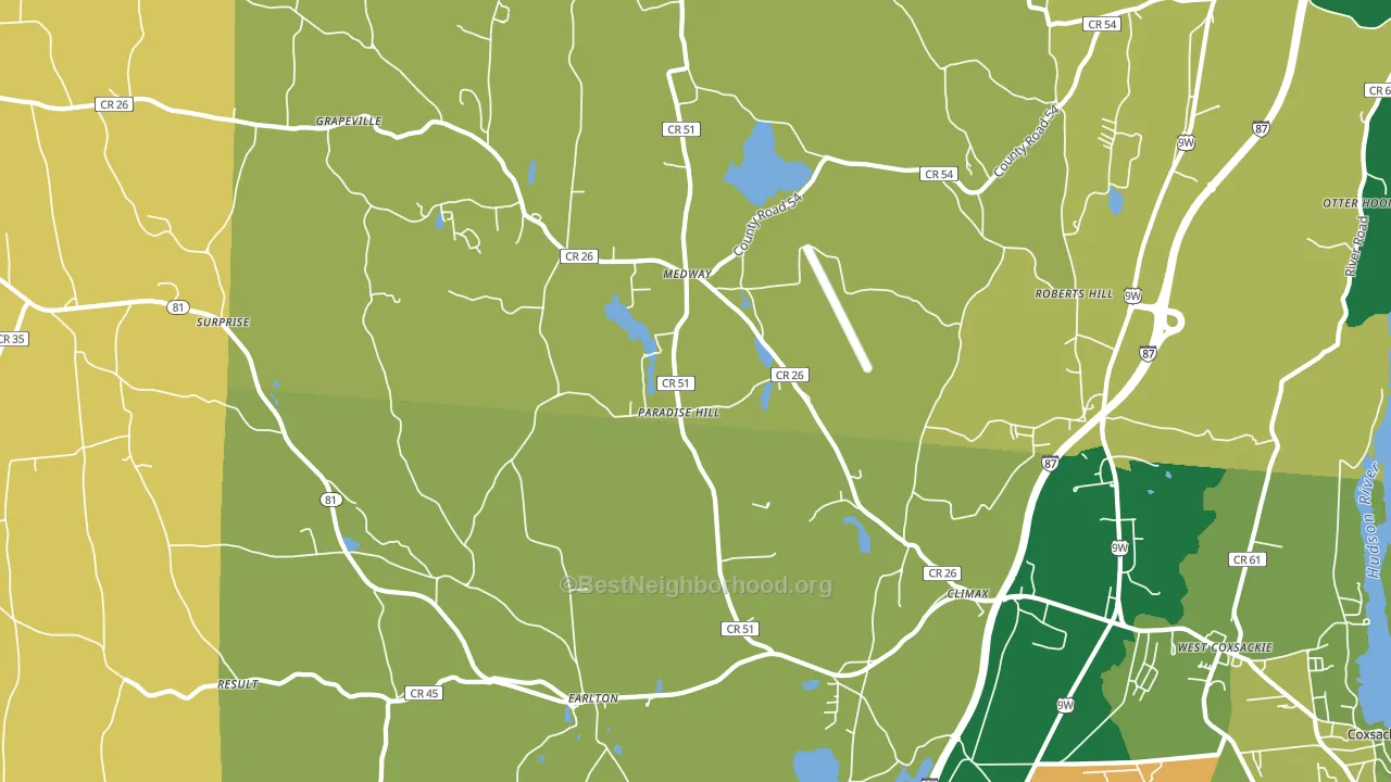 12042, NY block-group voter-turnout map