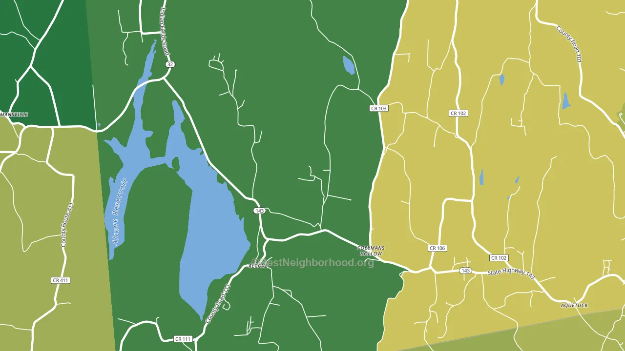 12046, NY block-group voter-turnout map