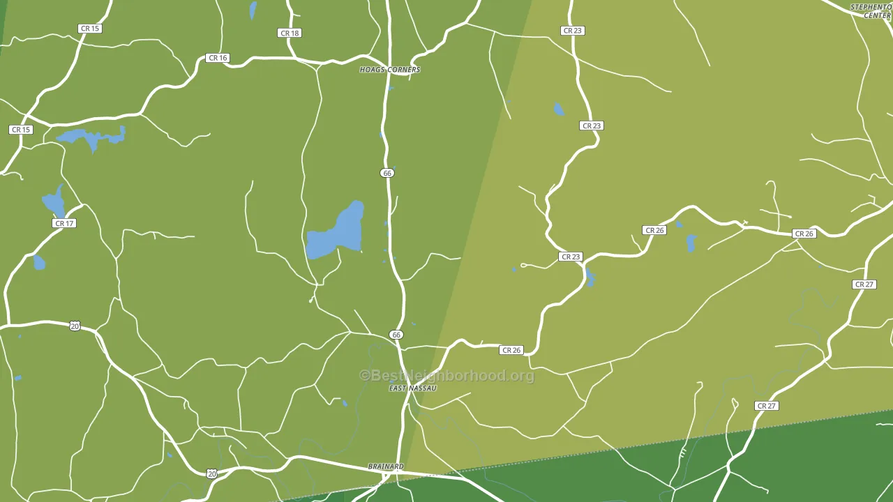 12062, NY block-group voter-turnout map