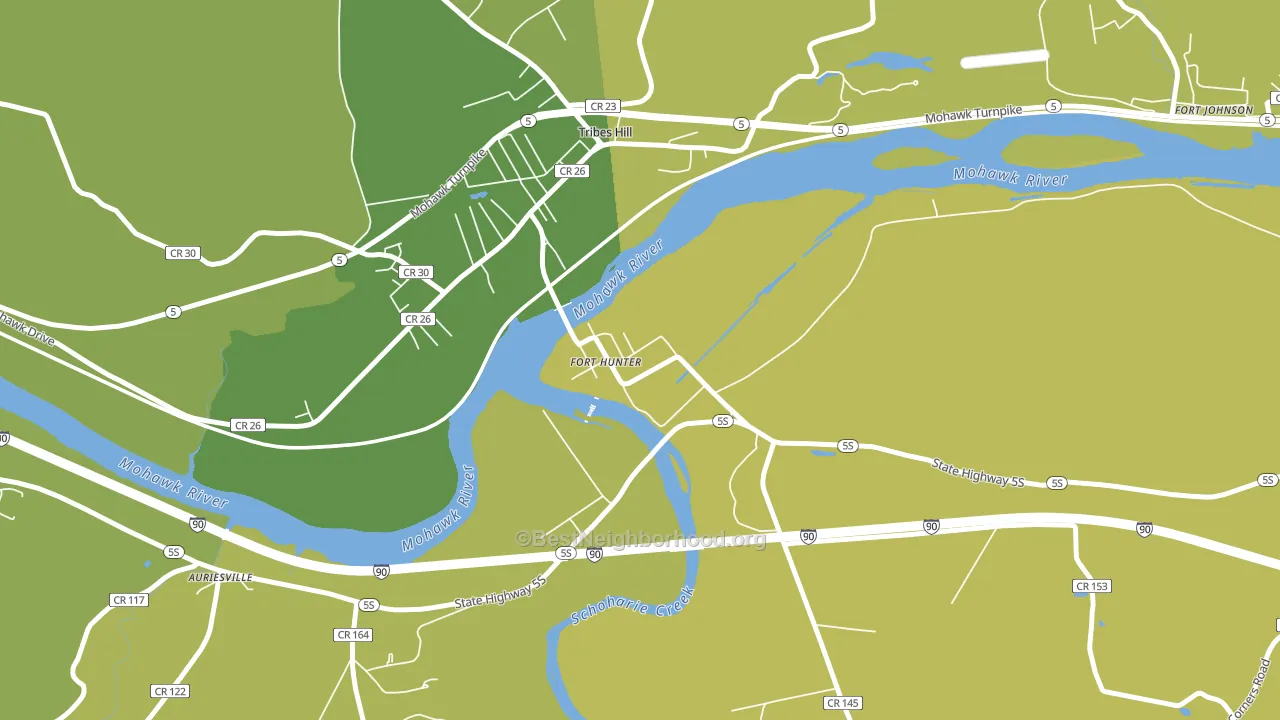 12069, NY block-group voter-turnout map