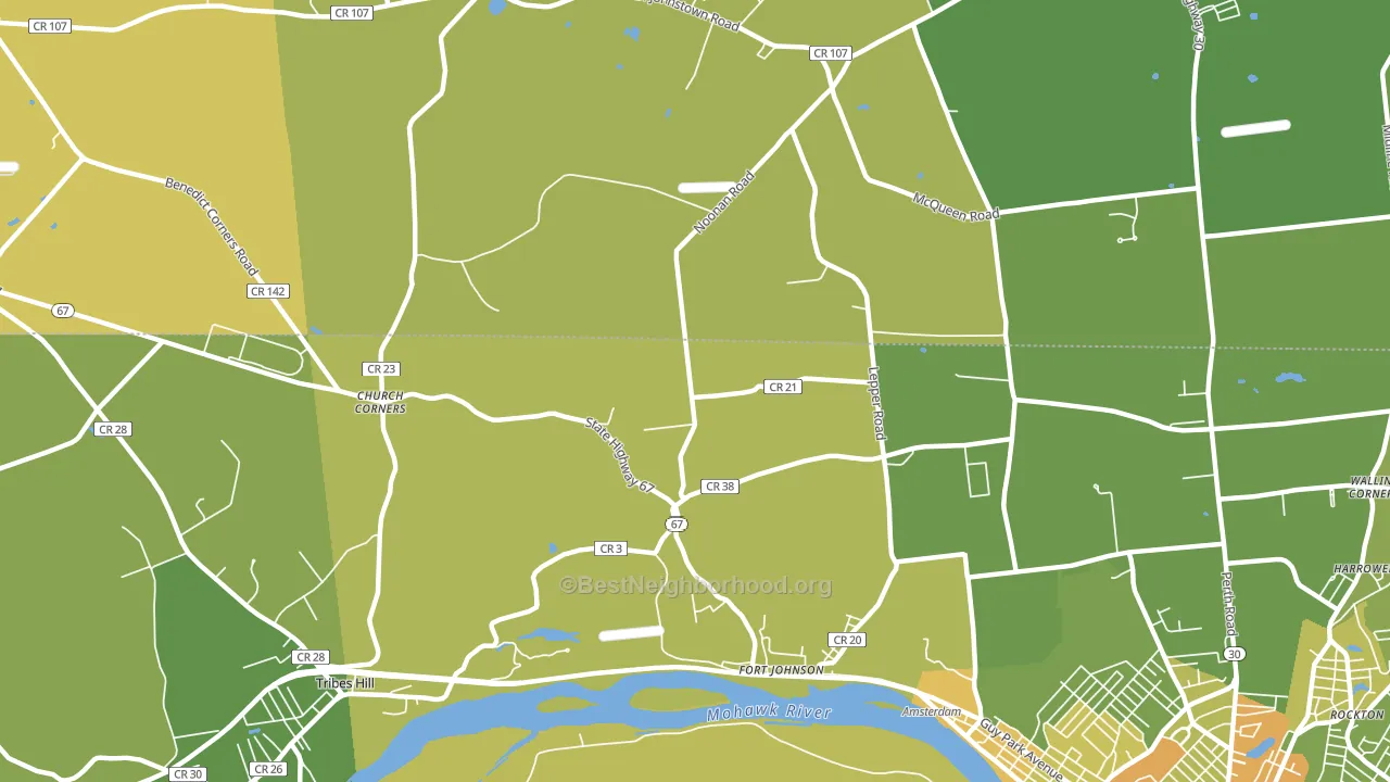 12070, NY block-group voter-turnout map