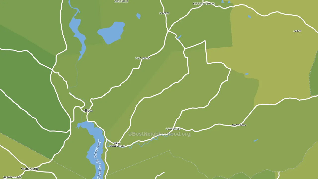 12076, NY block-group voter-turnout map