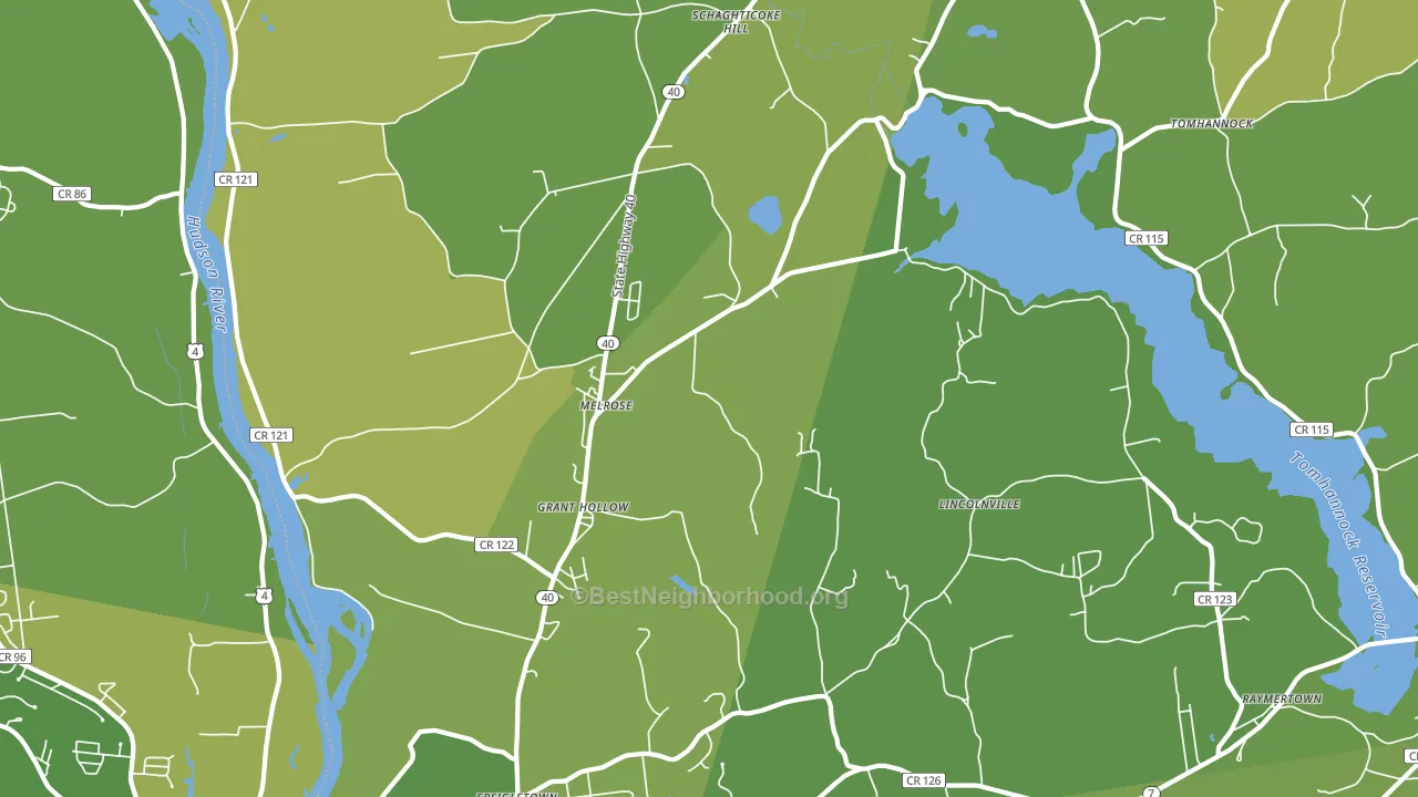 12121, NY block-group voter-turnout map