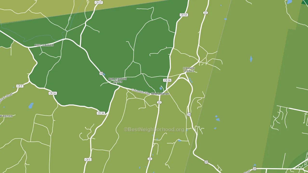 12125, NY block-group voter-turnout map