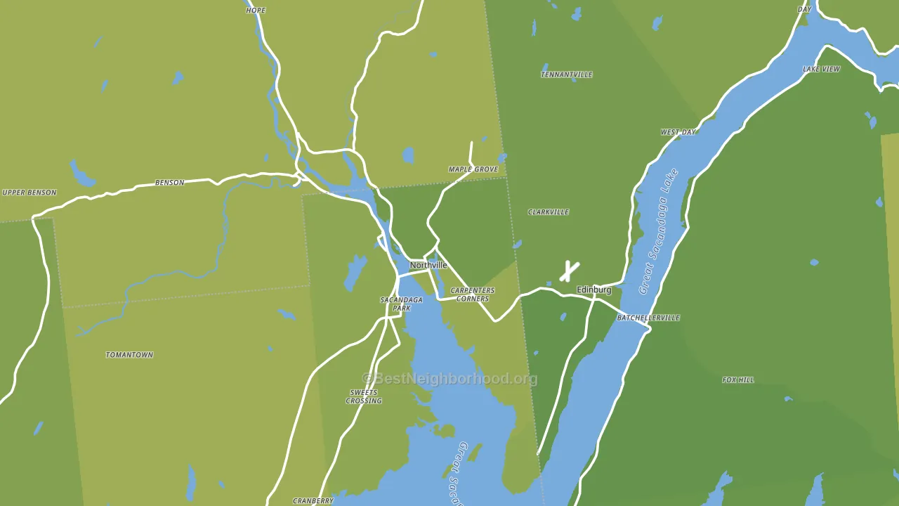 12134, NY block-group voter-turnout map
