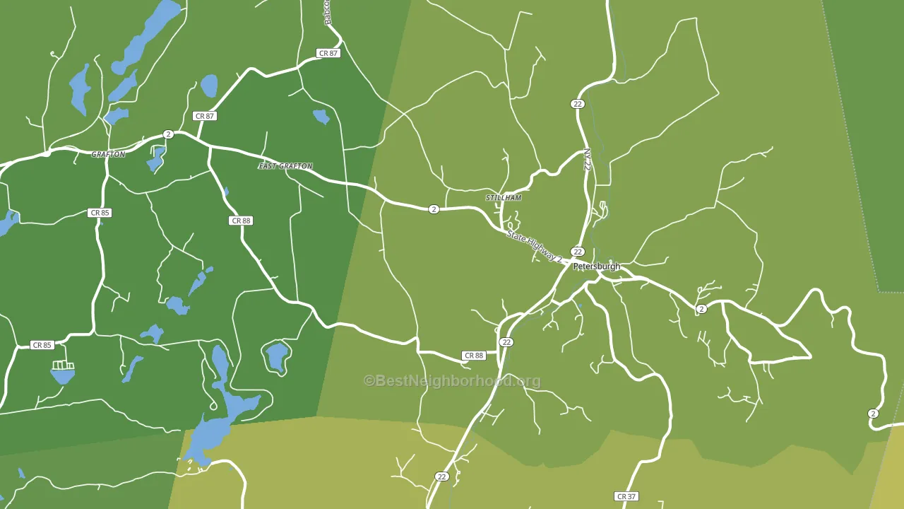 12138, NY block-group voter-turnout map