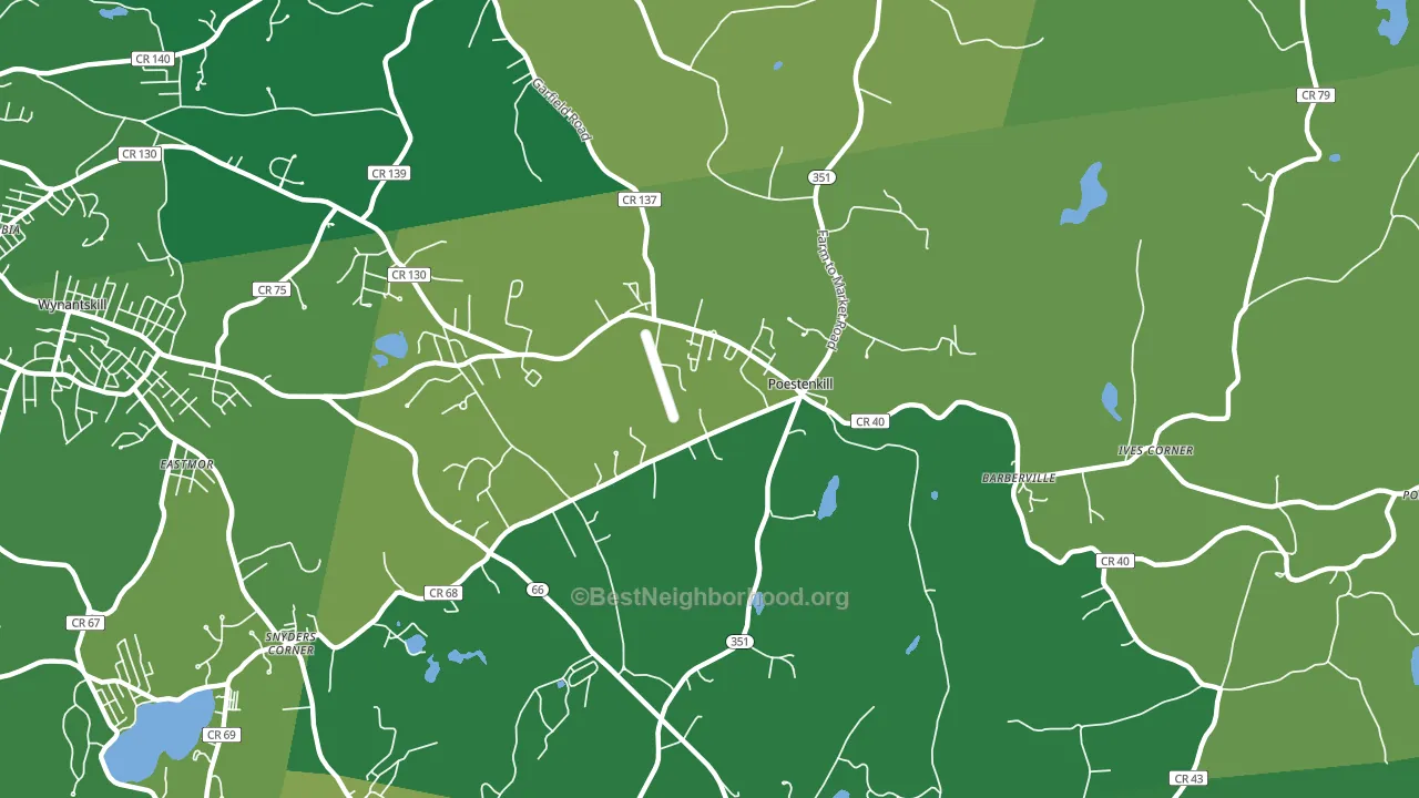 12140, NY block-group voter-turnout map