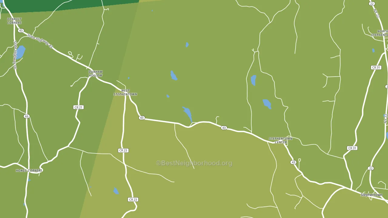 12169, NY block-group voter-turnout map