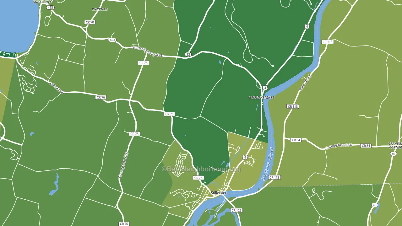 12170, NY block-group voter-turnout map