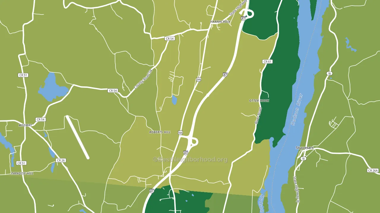 12192, NY block-group voter-turnout map