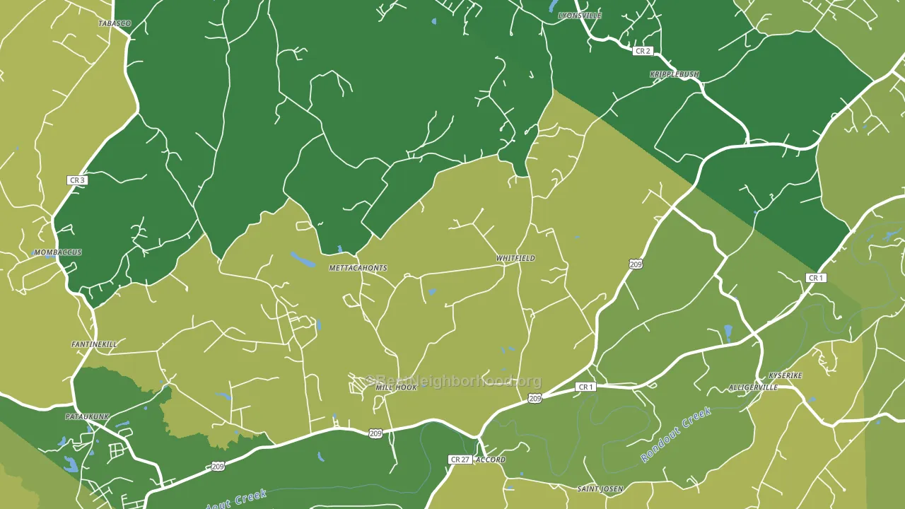 12404, NY block-group voter-turnout map
