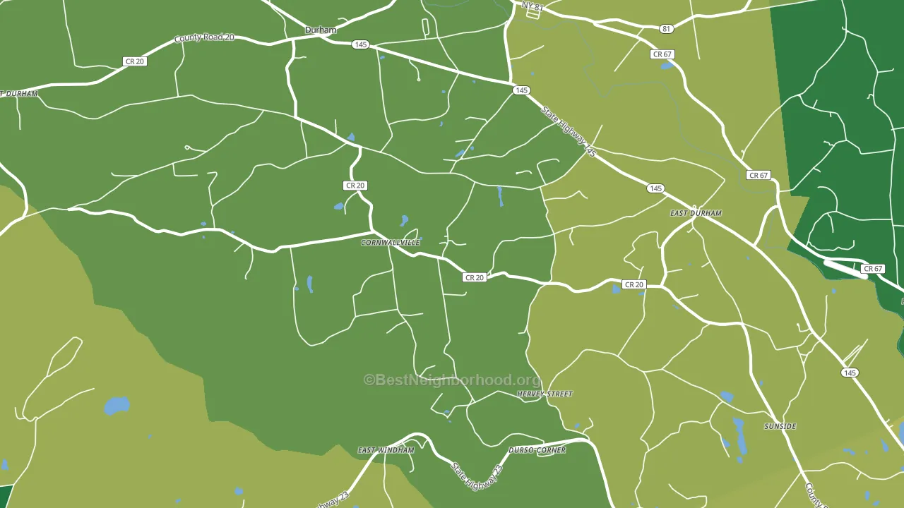 12418, NY block-group voter-turnout map