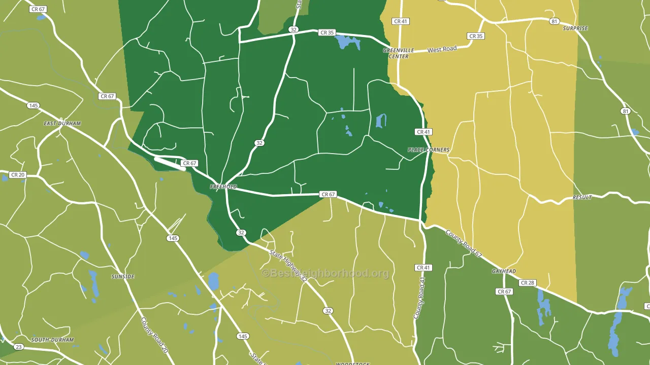 12431, NY block-group voter-turnout map